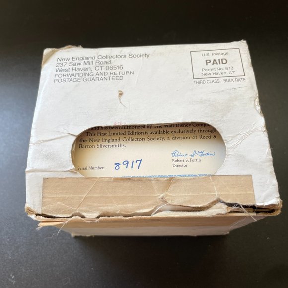 Vintage 1989 Mickey Mouse from Fantasia, Disney Crystal Snow Globe - Picture 4 of 10